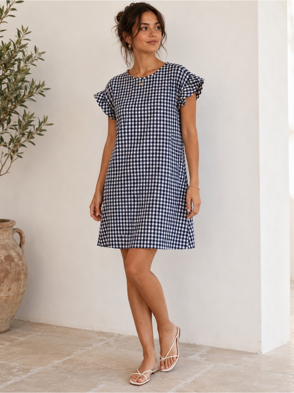 Tabitha Webb gingham dress 8